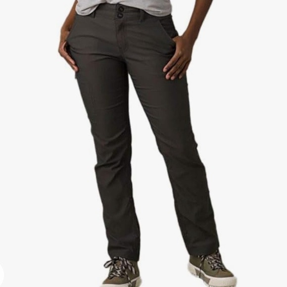 PRANA “Alana” Pants in Dark Iron Grey: Sz 6 - Picture 2 of 14